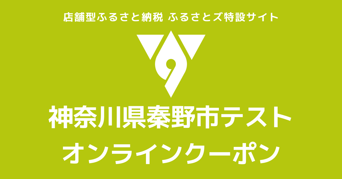 【オンラインクーポン】テスト返礼品