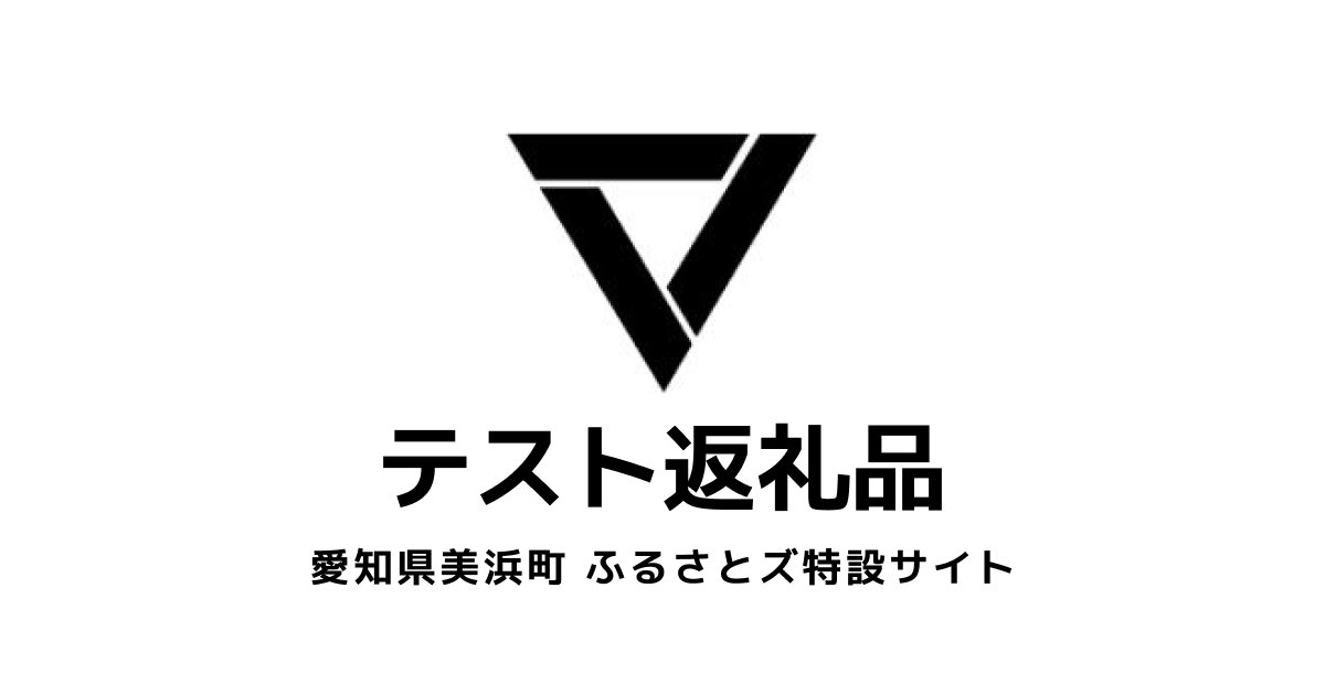 【通常】テスト返礼品