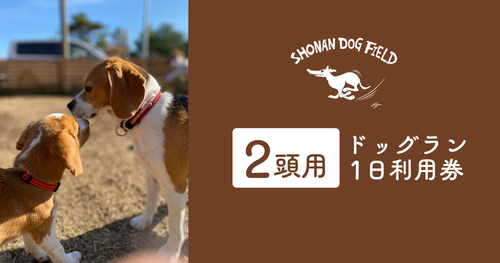 !!テスト!!ドッグラン1日利用券（2頭用）